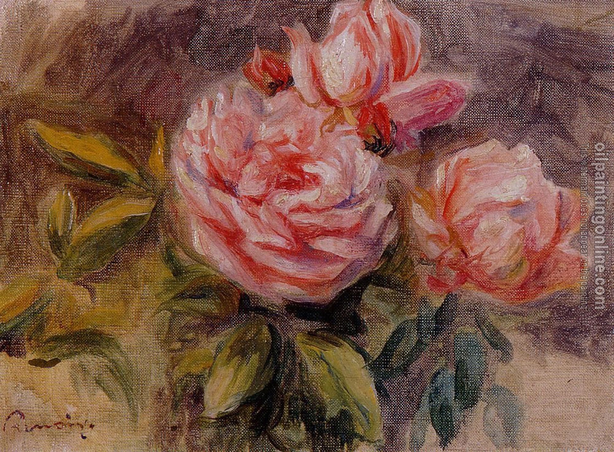 Renoir, Pierre Auguste - Roses